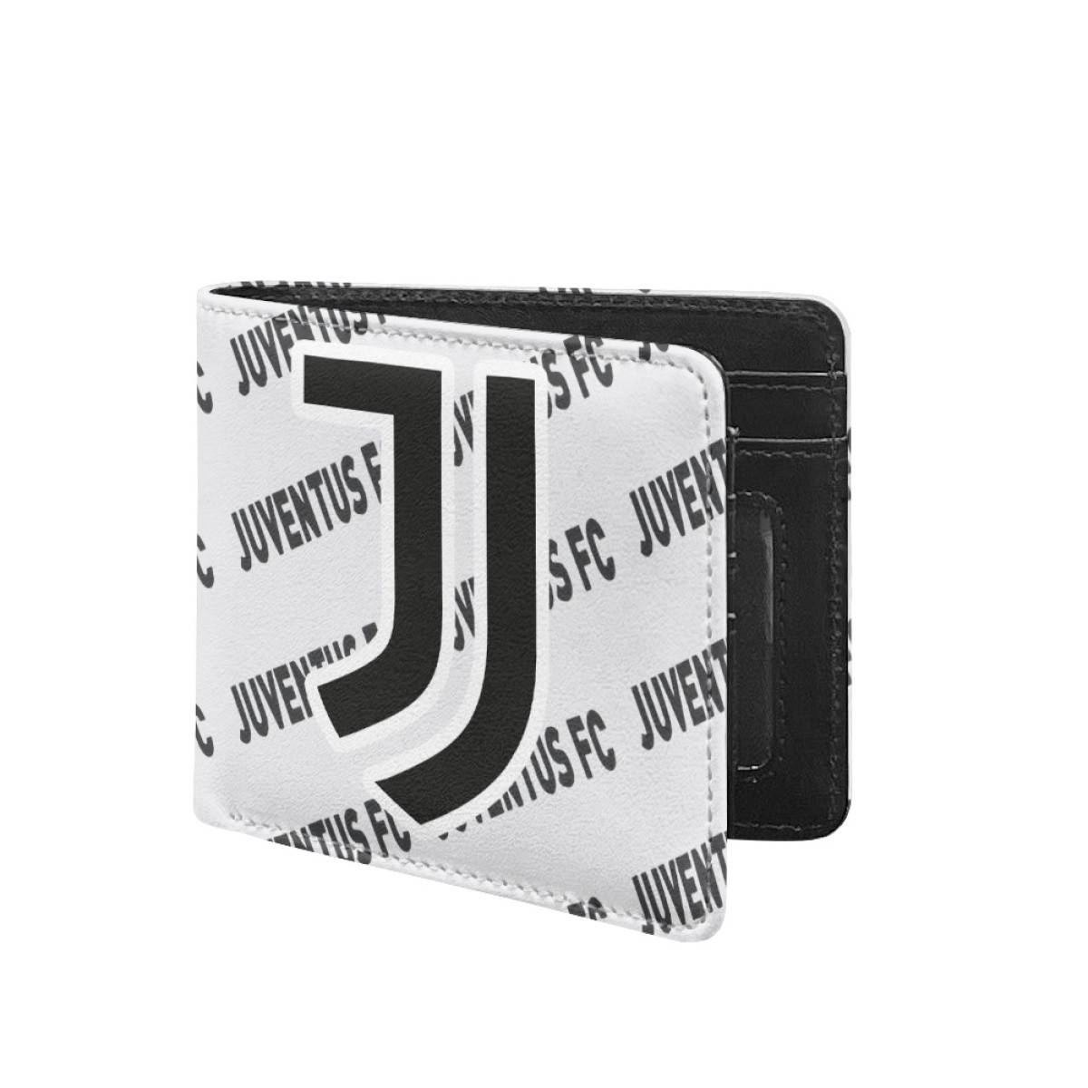 Juventus FC Football Club Bifold Wallet - Juventus Football Club Medley Monogram Wordmark