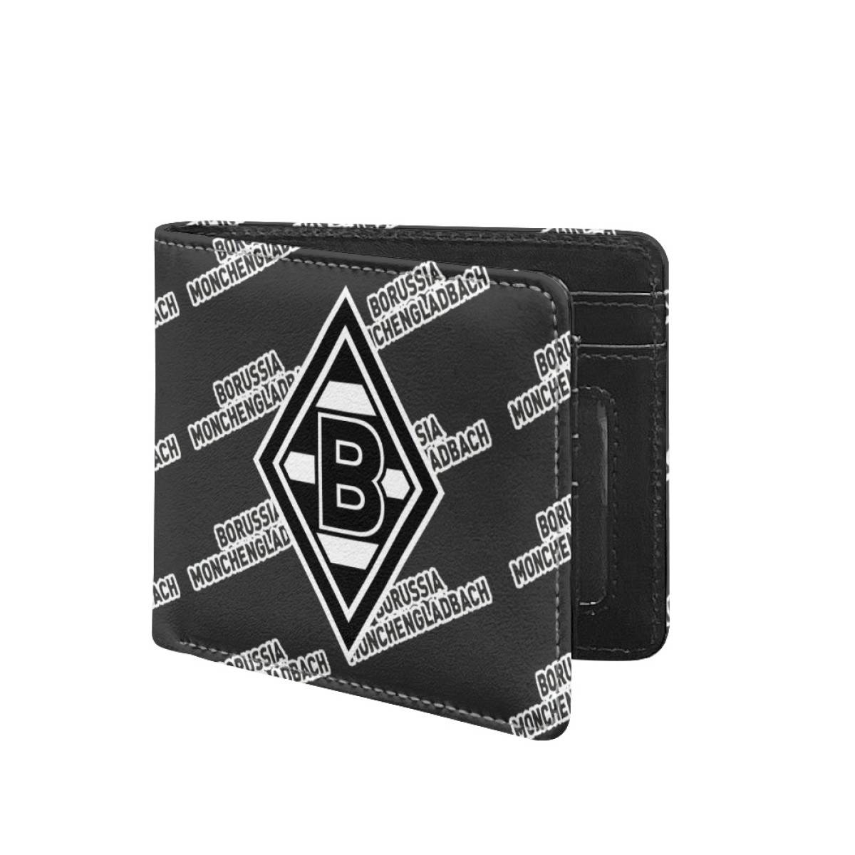 Borussia Monchengladbach Football Club Bifold Wallet - Monchengladbach Football Club Medley Monogram Wordmark