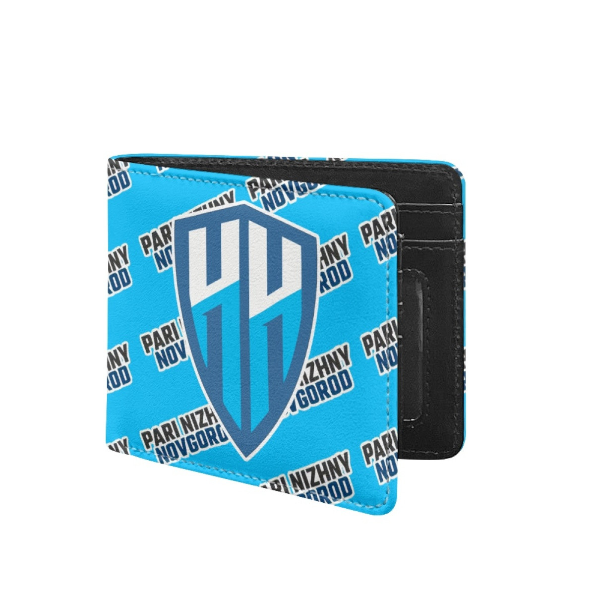 FC Pari Nizhny Novgorod Bifold Wallet - Novgorod Football Club Medley Monogram Wordmark