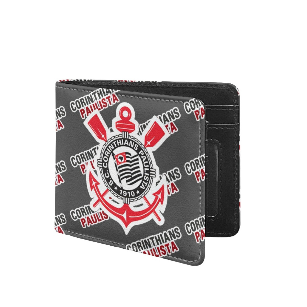 Sport Club Corinthians Paulista Bifold Wallet - Sport Club Corinthians Paulista Football Club Medley Monogram Wordmark