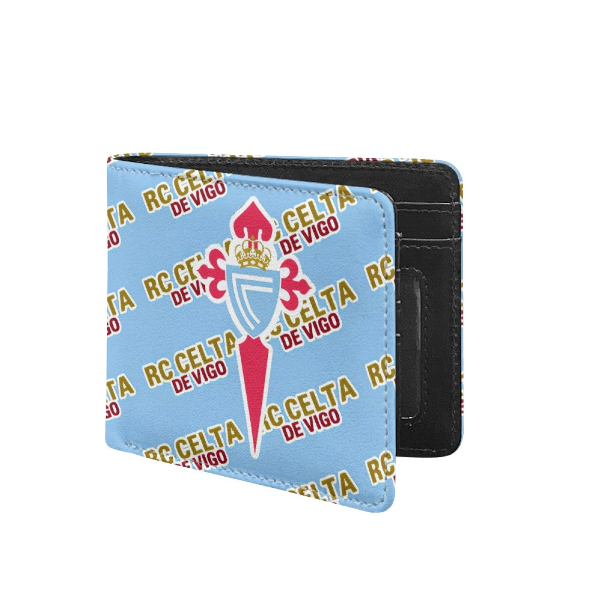 RC Celta DE Vigo Bifold Wallet - Vigo Football Club Medley Monogram Wordmark