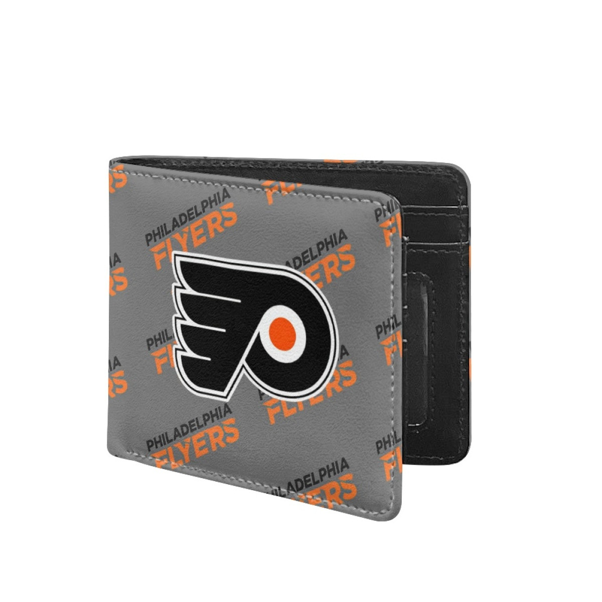 NHL Philadelphia Flyers Bifold Wallet - Philadelphia Flyers Medley Monogram Wordmark