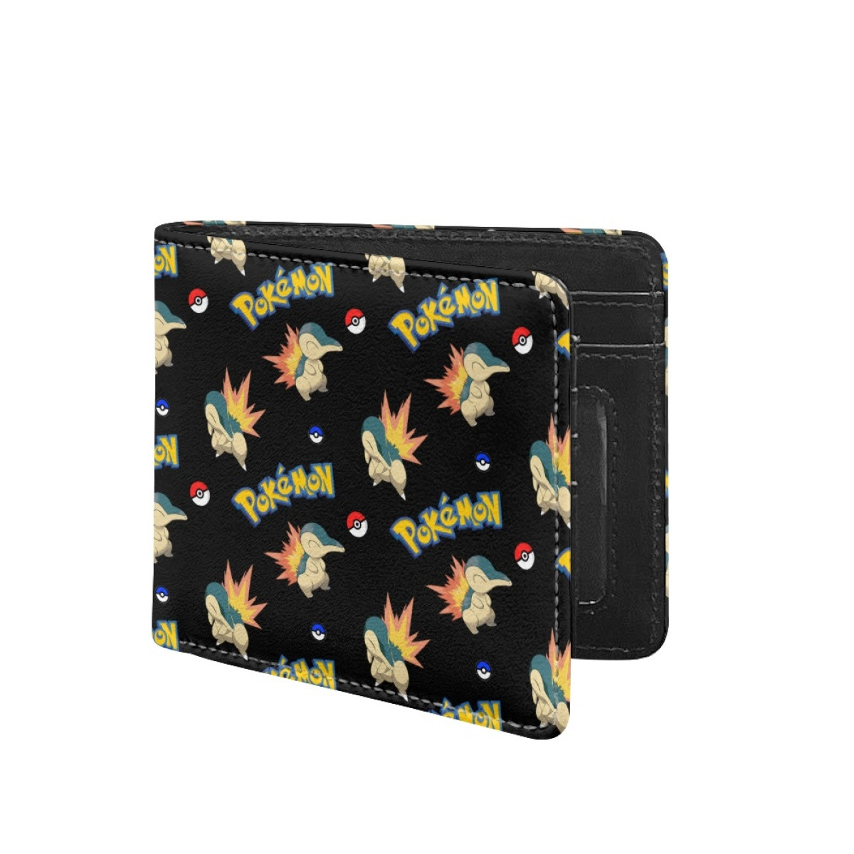 Pokemon Cyndaquil Bifold Wallet - Cyndaquil Character Series Art