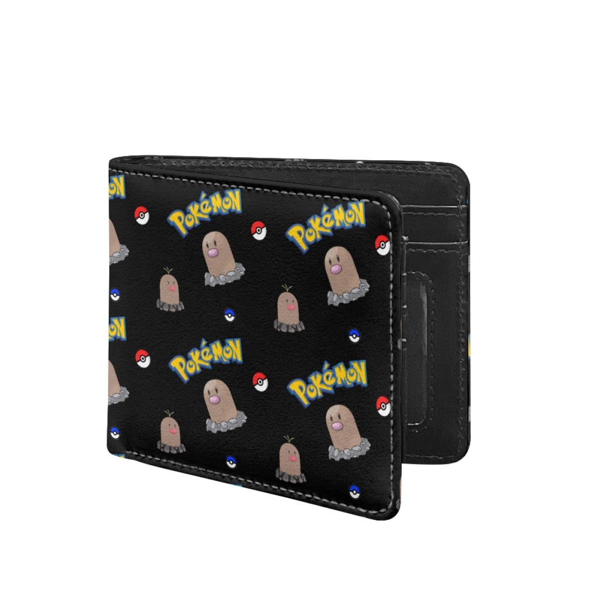 Pokemon Diglett Bifold Wallet - Diglett Character Series Art
