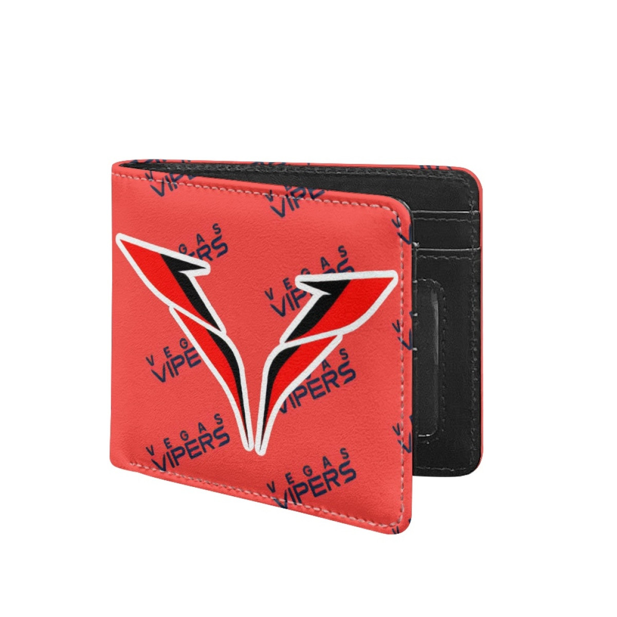 XFL Vegas Vipers Bifold Wallet - Vegas Vipers Medley Monogram Wordmark