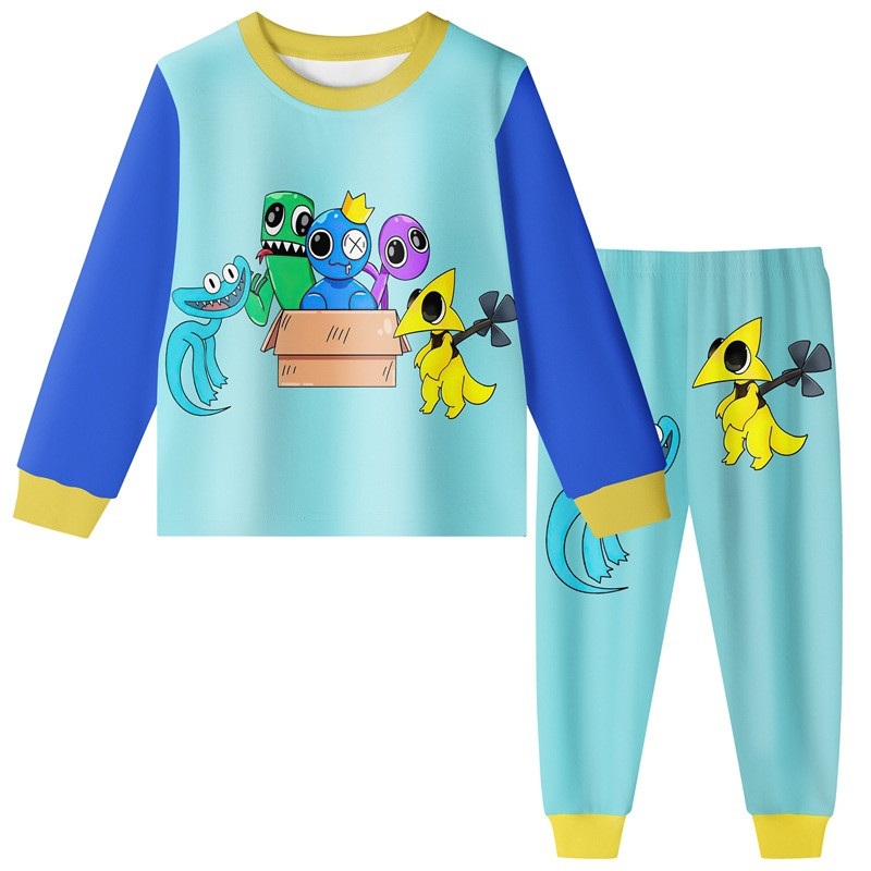 Roblox Rainbow Friends Pajamas - Roblox Rainbow Friends Long Sleeve Pajamas