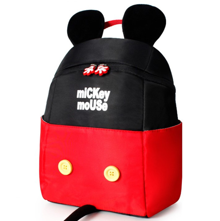 3D Mickey Mouse Shape Backpack Canvas