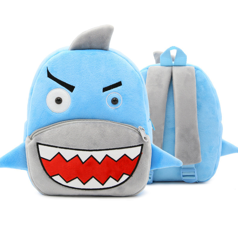 Kids Preschool Kindergarten Cute Backpack Rucksack Shark