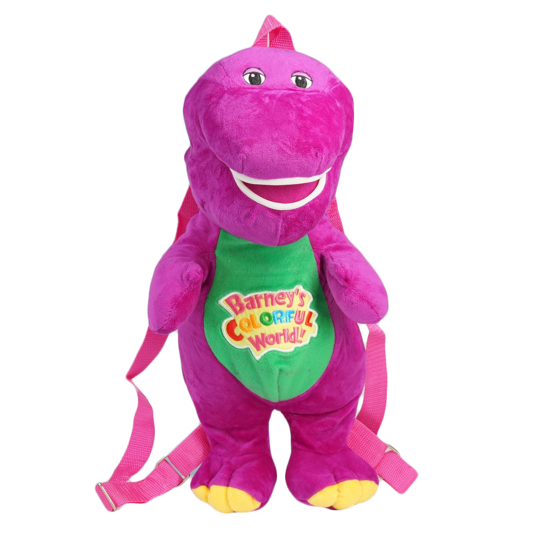Barney Plush Kids Preschool Kindergarten Backpack Rucksack