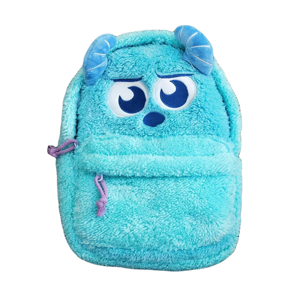Disney Monsters, Inc. Sulley Soft Small Kawaii Backpack Schoolbag Rucksack