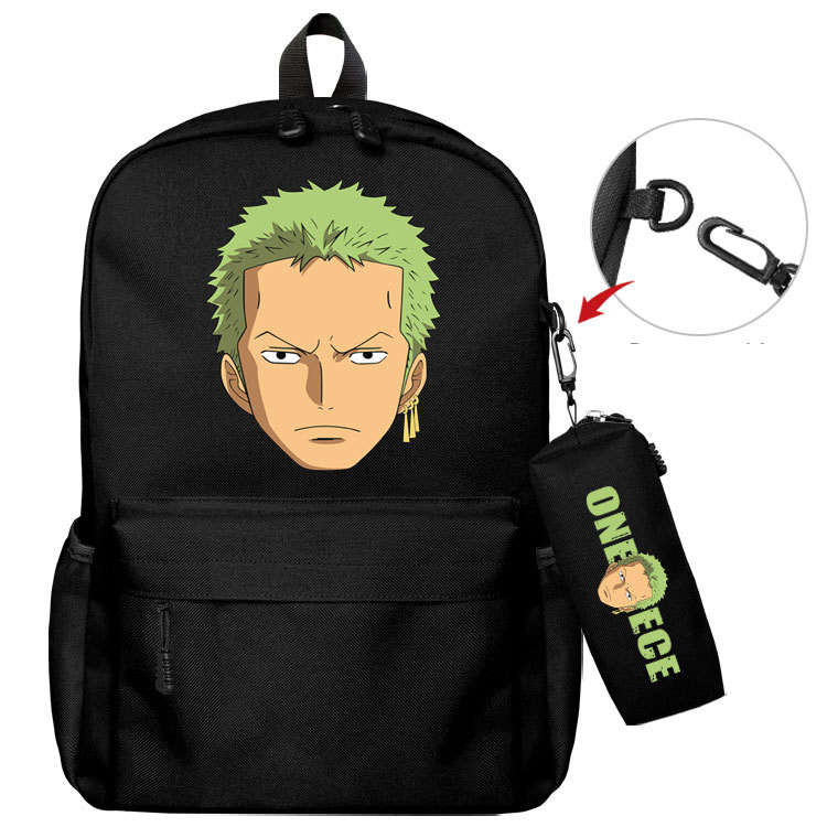 One Piece Roronoa Zoro Face Backpack Rucksack