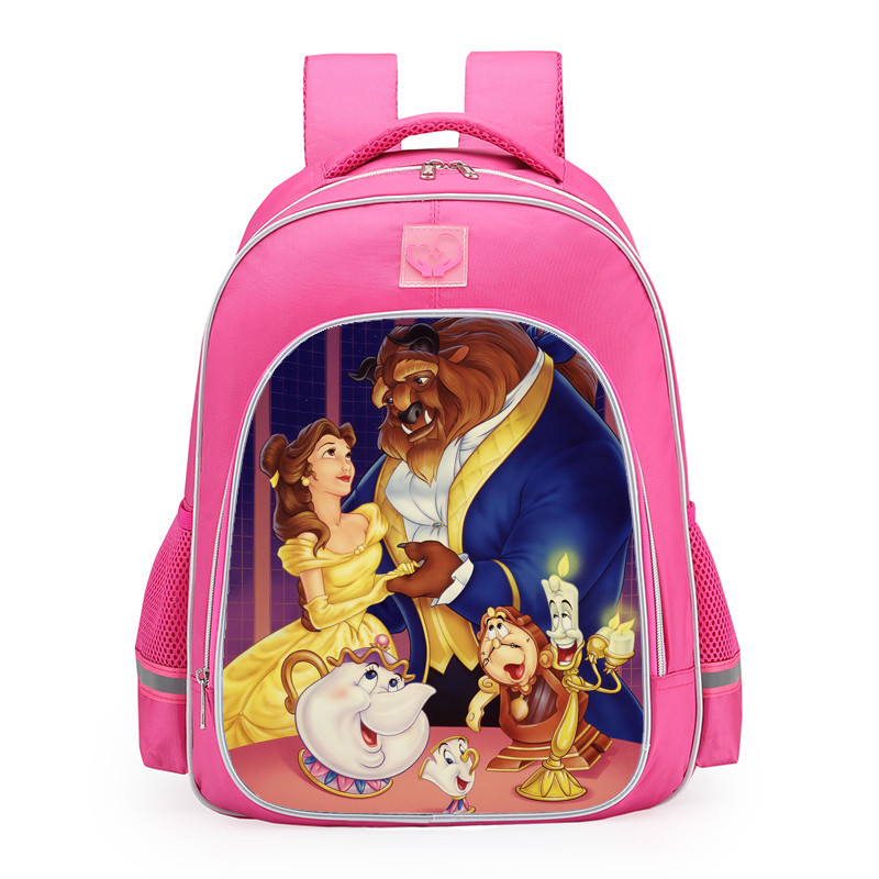 Disney Beatuty And The Beast School Backpack