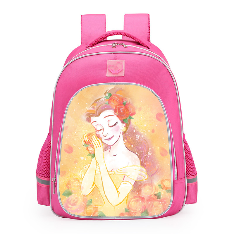 Disney Belle Beauty And The Beast  School Backpack
