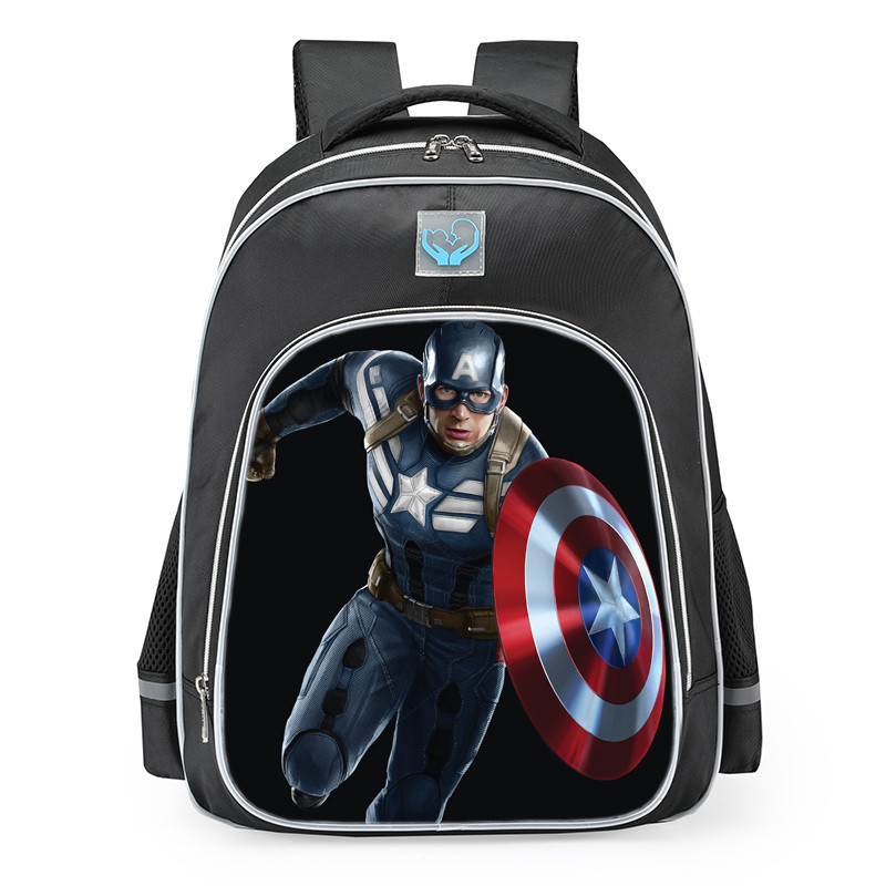 Marvel Captain America The Winter Soldier School Backpack