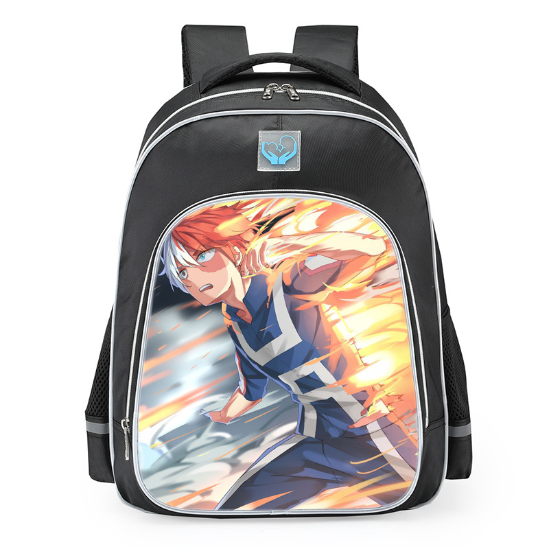 My Hero Academia Shoto Todoroki School Backpack