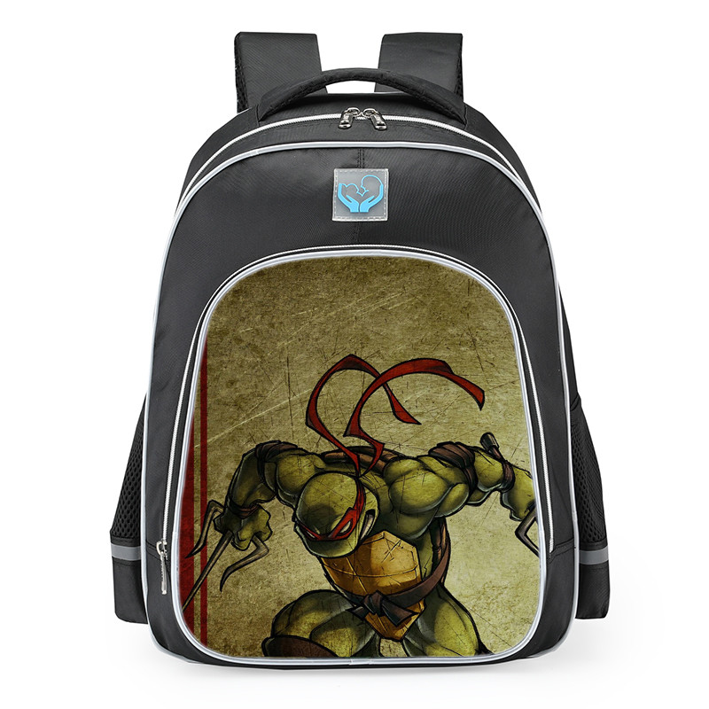Teenage Mutant Ninja Turtles Raphael School Backpack