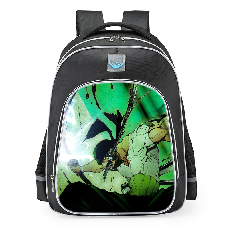 One Piece Roronoa Zoro School Backpack