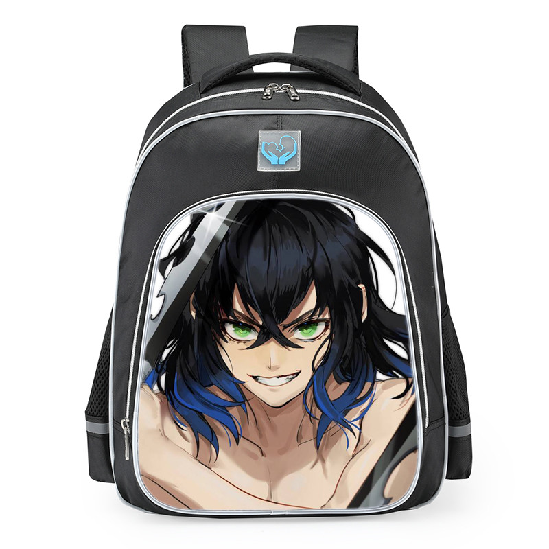 Demon Slayer Hashibira Inosuke School Backpack