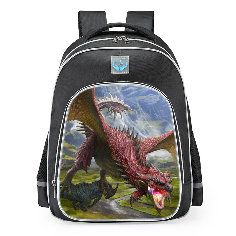 M͏o͏n͏ster Hunter Rathalos School Backpack