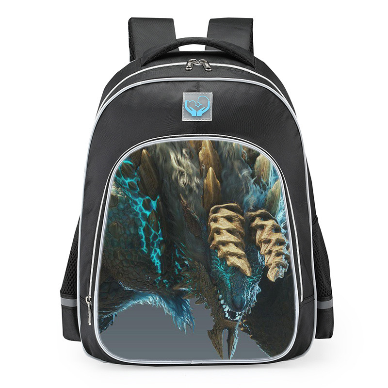 M͏o͏n͏ster Hunter Zinogre School Backpack