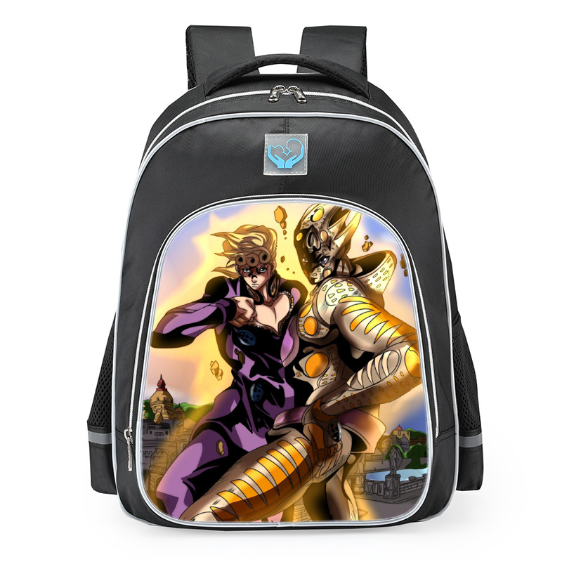 JoJo's Bizarre Adventure Giorno Giovanna With Stand School Backpack
