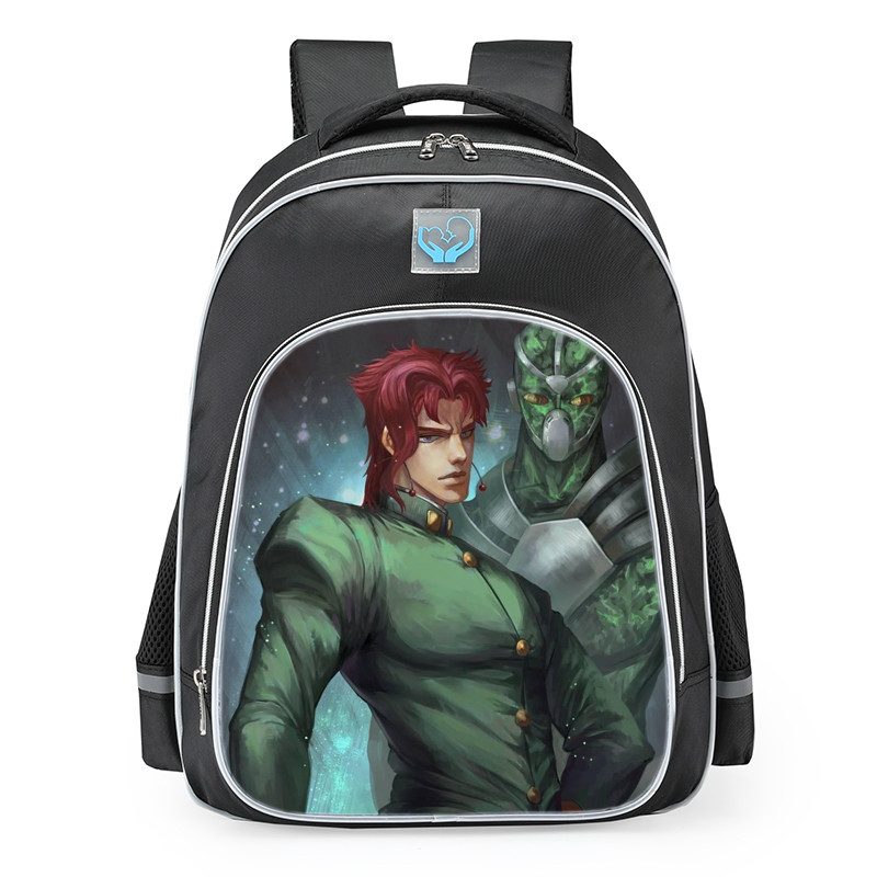 JoJo's Bizarre Adventure Noriaki Kakyoin With Stand School Backpack