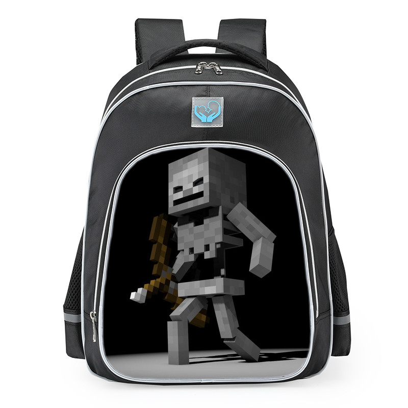 Minecraft Skeleton School Backpack