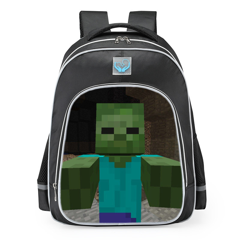 Minecraft Zombie School Backpack