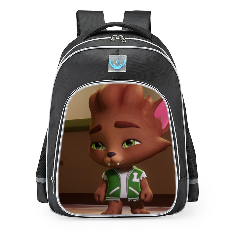 Super Monsters Lobo School Backpack