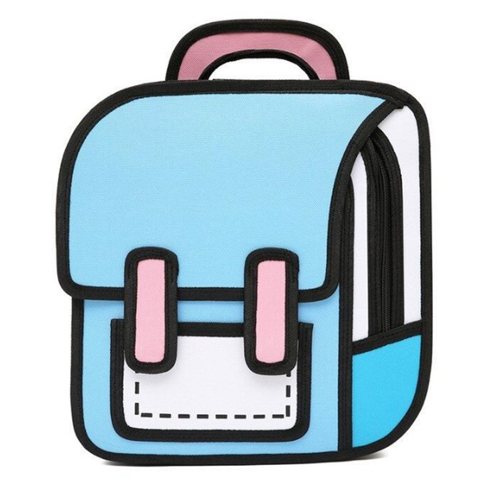 JumpFromPaper Junior Airy Blue Spaceman Backpack