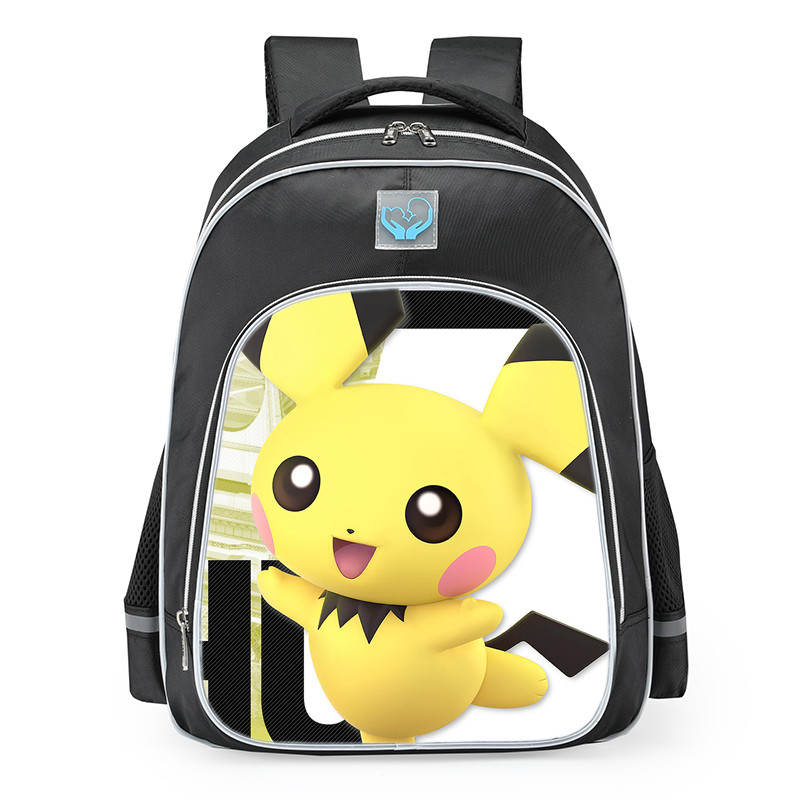 Super Smash Bros Ultimate Pichu School Backpack