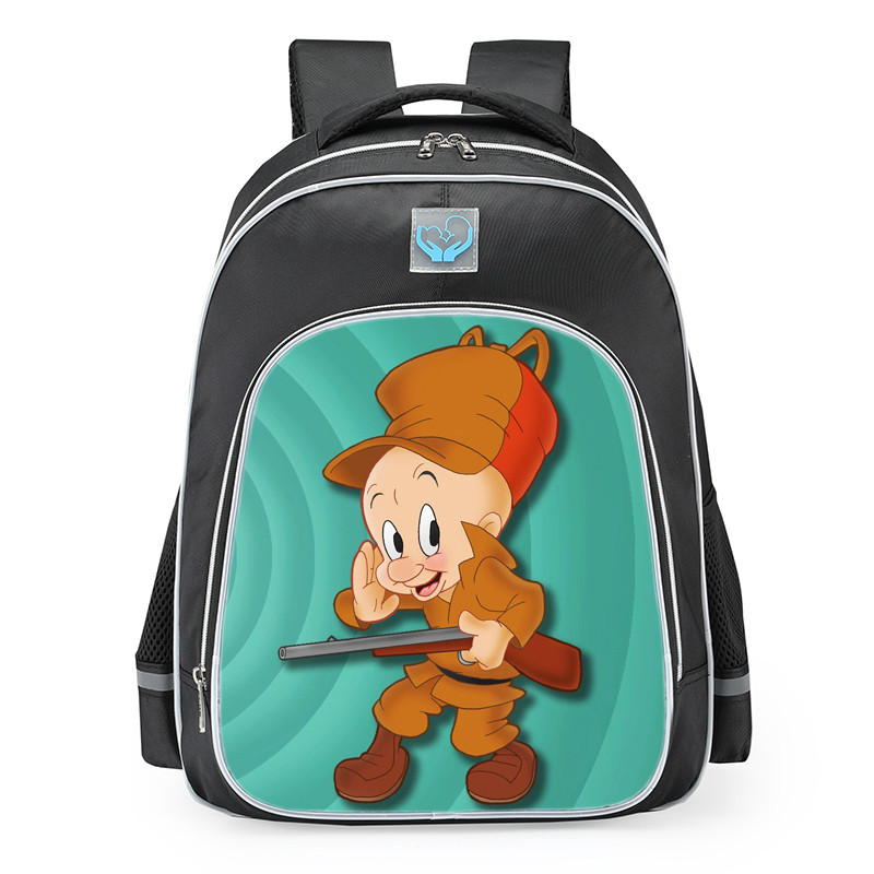 Looney Tunes Cartoons Elmer Fudd School Backpack