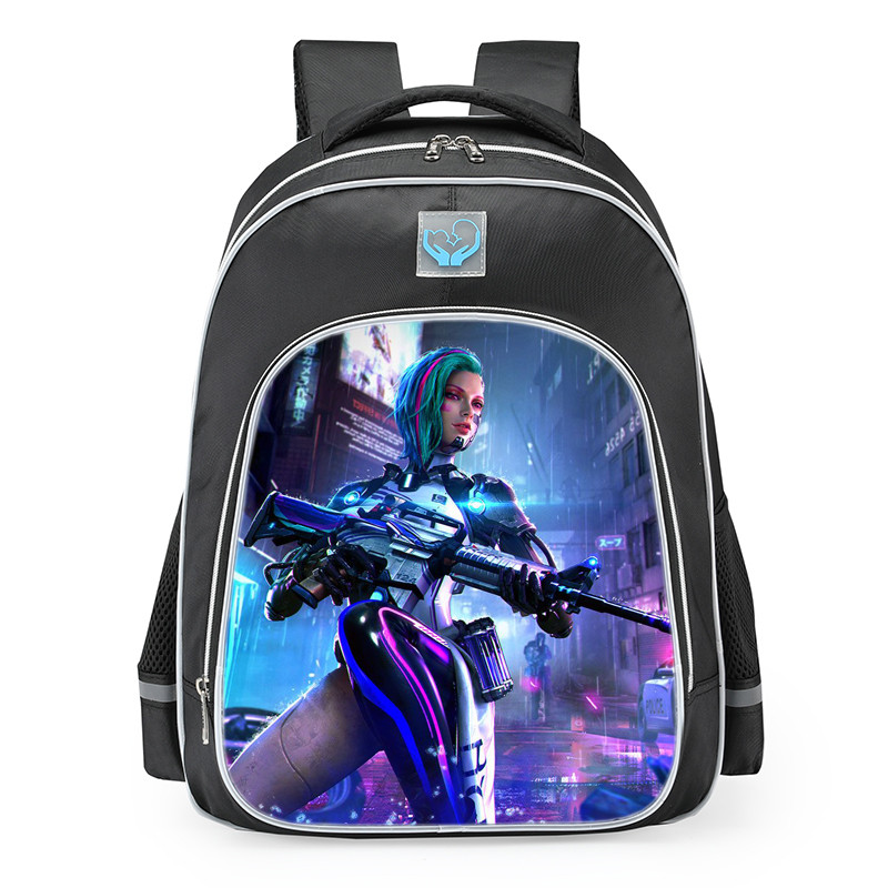 Free Fire A124 Character School Backpack