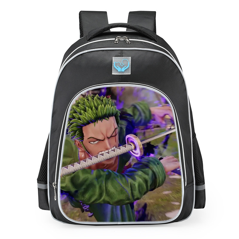 Jump Force Zoro Roronoa School Backpack
