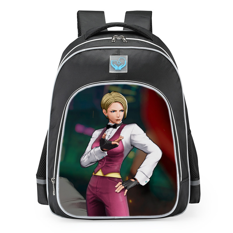 The King Of Fighters XV King School Backpack