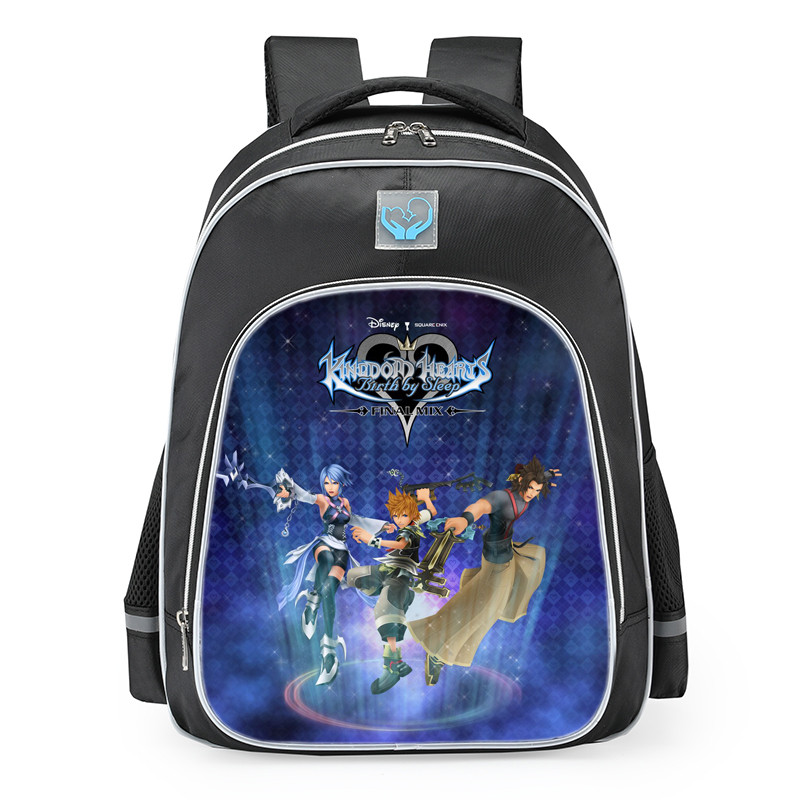 Kingdom Hearts Birth by Sleep Final Mix School Backpack