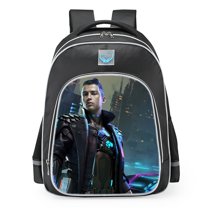 Free Fire Chrono School Backpack