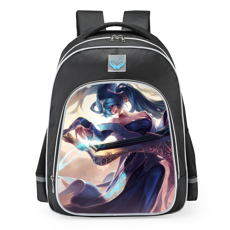 League Of Legends Sona School Backpack