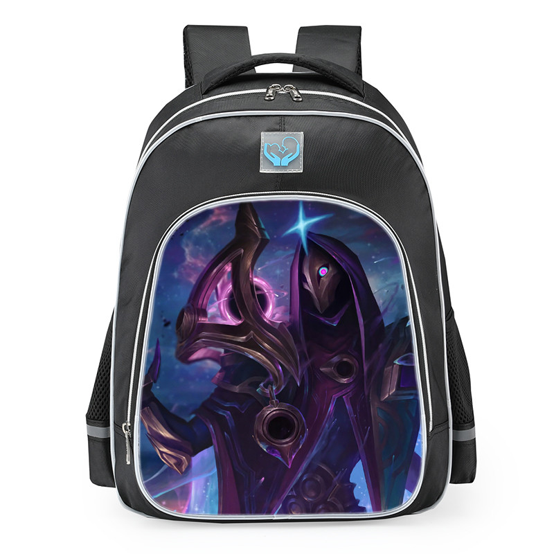 League Of Legends Dark Cosmic Jhin School Backpack