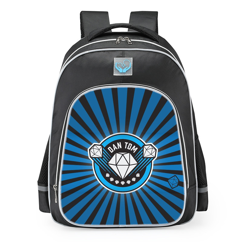 DanTDM Logo School Backpack
