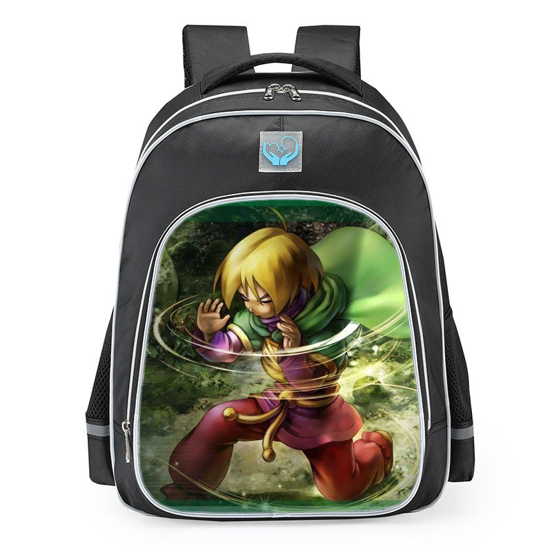 Golden Sun Ivan School Backpack