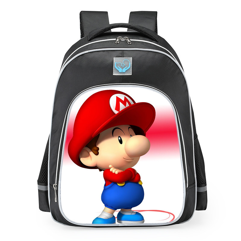 Super Mario Baby Mario School Backpack