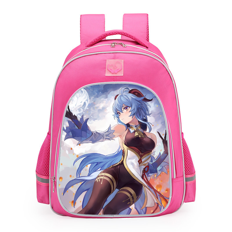 Genshin Impact Ganyu School Backpack