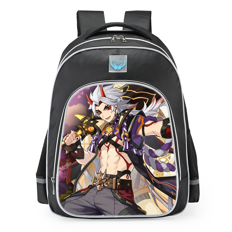 Genshin Impact Itto School Backpack