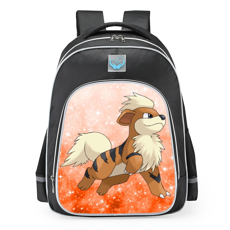 Pokemon Growlithe School Backpack