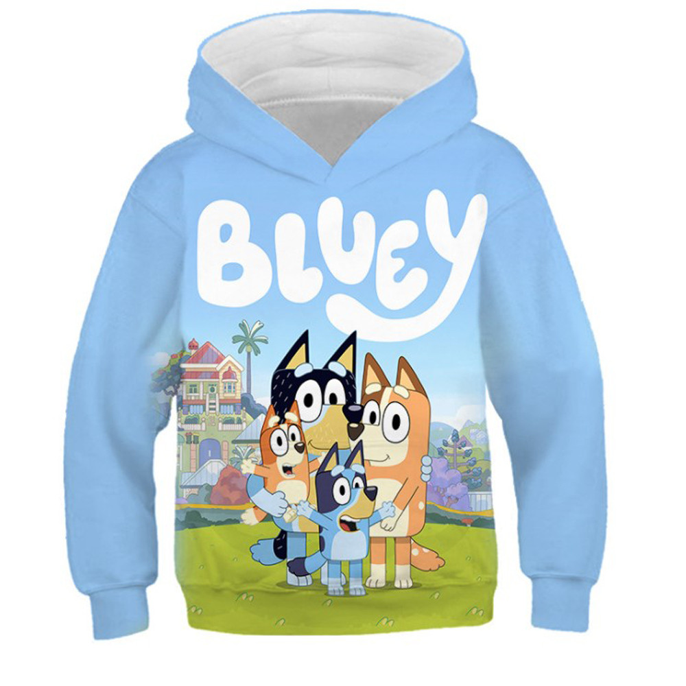 Bluey and Friends Hoodie Sweatshirt Sweater