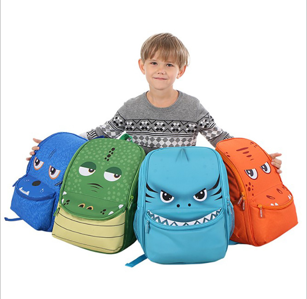 Monster 3D Shape Backpack Schoolbag Rucksack