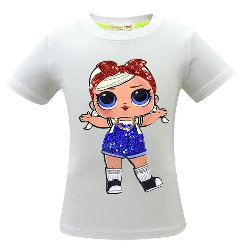 L.O.L. Surprise Shorty Doll T-Shirt for Girls