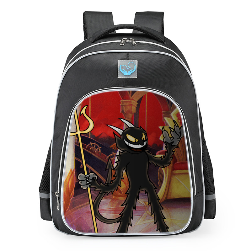 Friday Night Funkin Indie Cross The Devil School Backpack
