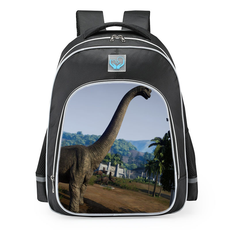 Smite Jurassic World Camp Cretaceous Brachiosaurus School Backpack